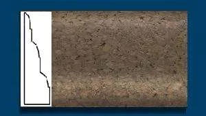 Плинтус пробковый ArtCorkDesing С 105 (Колер 7) 18x45x910 мм в Барнауле