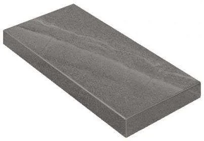 Керамогранит Italon Контемпора Карбон 33x120 ступень угловая правая в Барнауле