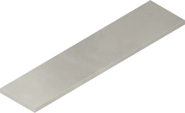 Керамогранит Italon Континуум Сильвер Ступень угловая левая 33х120 (Натуральная) в Барнауле