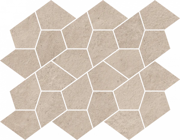 Керамогранит Italon Этернум Крим Мозаика Калейдо 35.6х27.6 (Натуральная) в Барнауле