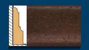 Плинтус пробковый ArtCorkDesing С 103 (Колер 14) 12х65х910 мм в Барнауле