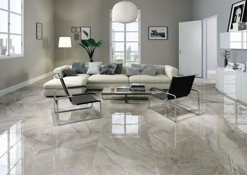 Современные дизайнерские решения с использованием керамогранита