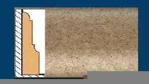 Плинтус пробковый ArtCorkDesing С 103 (Колер 5) 12х65х910 мм в Барнауле