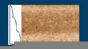 Плинтус пробковый ArtCorkDesing С 105 (Колер 8) 18x45x910 мм в Барнауле