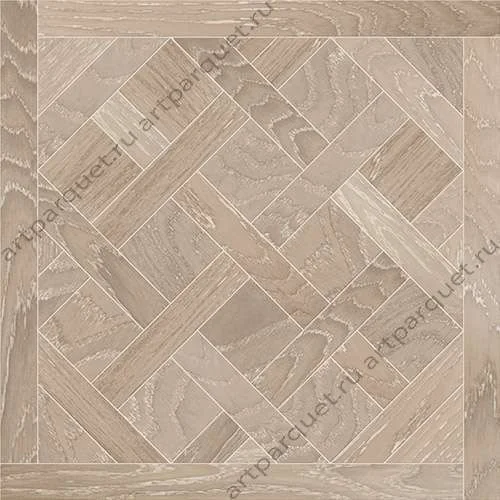 Модульный паркет Кочанелли Версаль Дуб Светлый 600*600*15 мм фаска в Барнауле