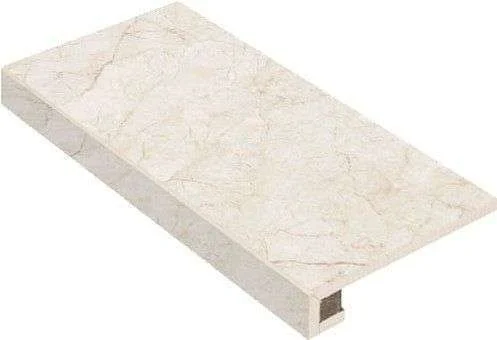 Керамогранит Italon Контемпора Пур 33x120 ступень угловая левая в Барнауле