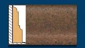 Плинтус пробковый ArtCorkDesing С 103 (Колер 11) 12х65х910 мм в Барнауле