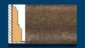 Плинтус пробковый ArtCorkDesing С 104 (Колер10) 12x40x910 мм в Барнауле