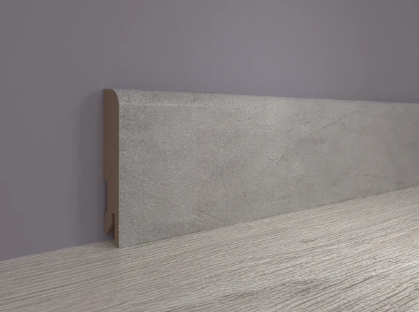 Плинтус MDF Bonkeel 24065 Бетон Лофт Натур (100х16х2400 мм) в Барнауле
