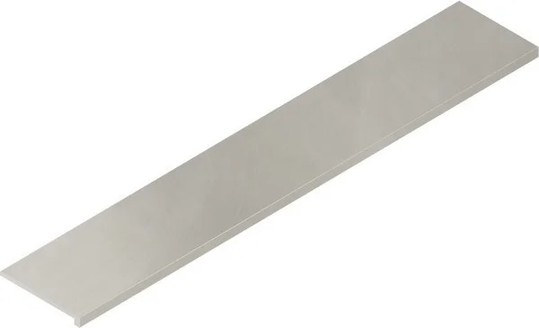 Керамогранит Italon Континуум Сильвер Ступень Фронт 33х160 (Натуральная) в Барнауле