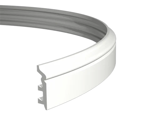 Плинтус Европласт 1.53.107 (80х22х2000 мм) Гибкий в Барнауле