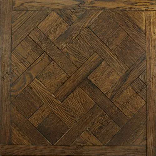 Модульный паркет Кочанелли Версаль Дуб Омбра 600*600*15 мм фаска в Барнауле