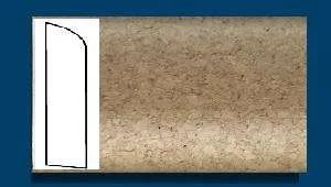 Плинтус пробковый ArtCorkDesing С 106 (Колер 5) 10х60х910 мм в Барнауле