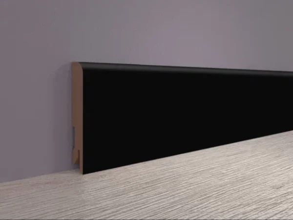 Плинтус MDF Bonkeel 24032 Чёрный Софт (100х16х2400 мм) в Барнауле