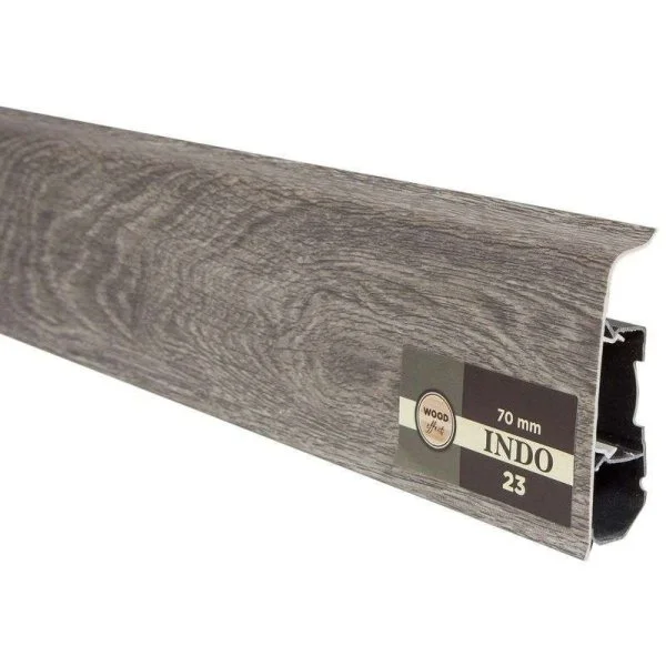 Плинтус пластиковый Arbiton INDO70 23 Дуб Модена 2,5 м в Барнауле