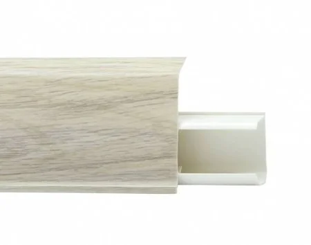 Пластиковый плинтус Royce №526 Дуб Орегон (55х23х2200мм) в Барнауле