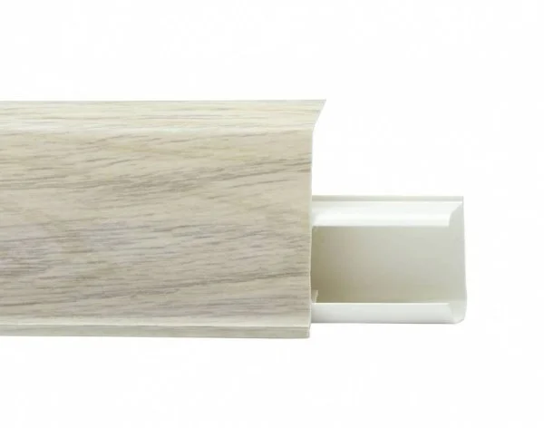 Пластиковый плинтус Royce №526 Дуб Орегон (55х23х2200мм) в Барнауле
