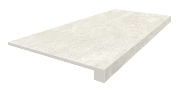 Керамогранит Coliseum Да Винчи Уайт Ступень фронтальная (Натуральный, 33х60) в Барнауле