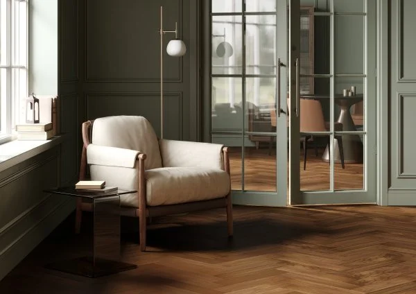 Паркетная доска Quartz Parquet Штучный паркет Орех Американский 44-400-29 в Барнауле