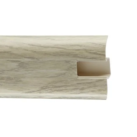Пластиковый плинтус Royce №853 Дуб Супрема (58х22х2200мм) в Барнауле
