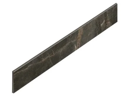 Керамогранит Coliseum Канова Дарк Плинтус (Натуральный, 7,2х60) в Барнауле