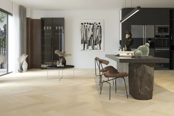 Паркетная доска Quartz Parquet Английская Ёлка Дуб Испанский 33-404 в Барнауле