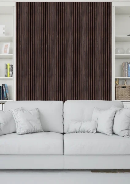 Декоративная панель для стен HiWood LV124 BR395K (120х12х2700мм) в Барнауле