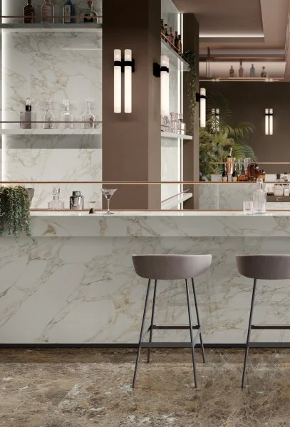 Керамогранит Italon Шарм Делюкс Арабескато Уайт 80х160 (Люкс и реттифицированная) в Барнауле