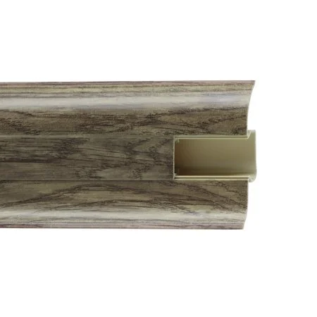 Пластиковый плинтус Royce №841 Дуб Миланский (58х22х2200мм) в Барнауле