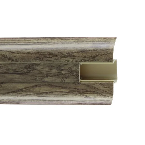 Пластиковый плинтус Royce №841 Дуб Миланский (58х22х2200мм) в Барнауле