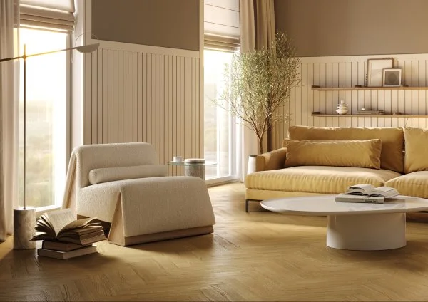 Паркетная доска Quartz Parquet Штучный паркет Дуб Рейн 44-33429 в Барнауле