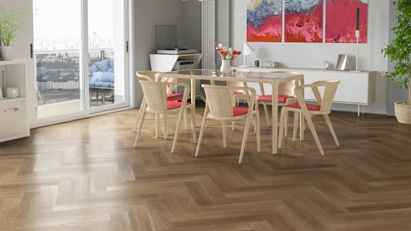 Кварц-виниловая плитка Fargo Parquet 4мм 33-63W948 Дуб Монако (Градиент) в Барнауле
