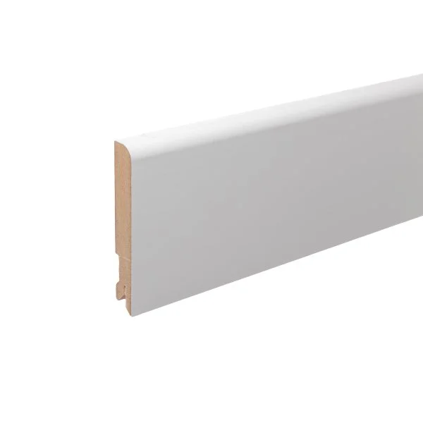 Плинтус MDF Bonkeel 24016 Белый (100х16х2400 мм) в Барнауле