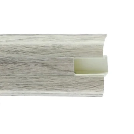 Пластиковый плинтус Royce №822 Дуб Альба (58х22х2200мм) в Барнауле