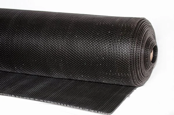 Грязезащитное рулонное покрытие ЗигЗаг Черный 5 мм (0,9 м) Китай в Барнауле