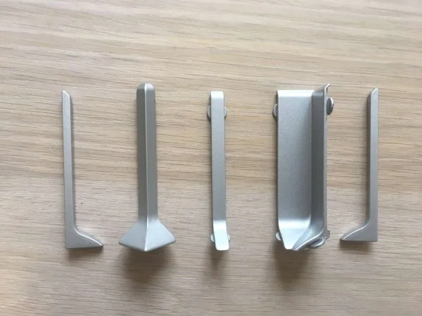 Соединитель для плинтуса ЭлитПроф Плоский 100 (Алюм) в Барнауле