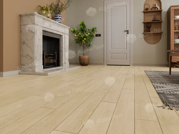 Каменно-полимерная плитка Alpine Floor Grand Sequoia Village Камфора ECO 11-507 4мм, 43 класс в Барнауле