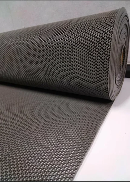 Грязезащитное рулонное покрытие ЗигЗаг Серый 5 мм (1,2 м) Китай в Барнауле