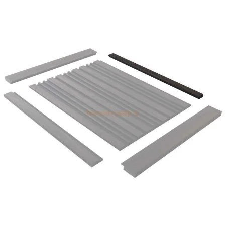 Финишный молдинг LF124B BR395K левый декорированный (31х12х2700мм) в Барнауле