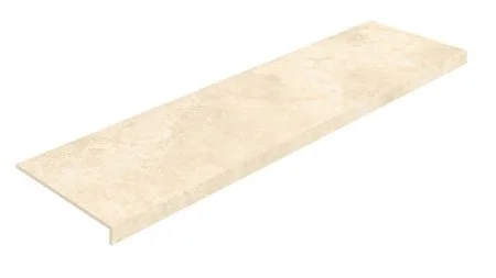 Керамогранит Coliseum Аурелия Уайт Ступень фронтальная (Натуральный, 33х120) в Барнауле