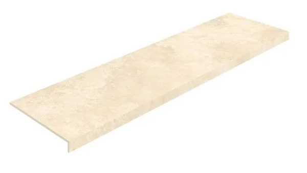 Керамогранит Coliseum Аурелия Уайт Ступень фронтальная (Натуральный, 33х120) в Барнауле