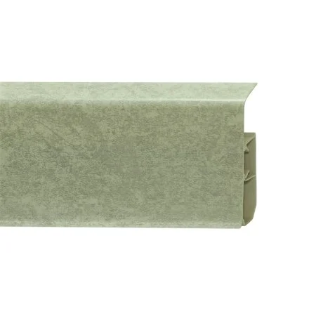 Пластиковый плинтус Royce №339 Мрамор Светлый (80х24х2200мм) в Барнауле