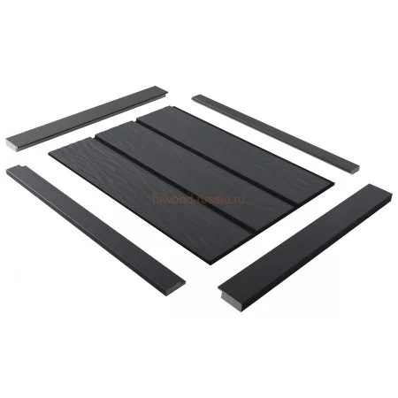 Финишный молдинг LF124A GR15K правый декорированный (42х12х2700мм) в Барнауле