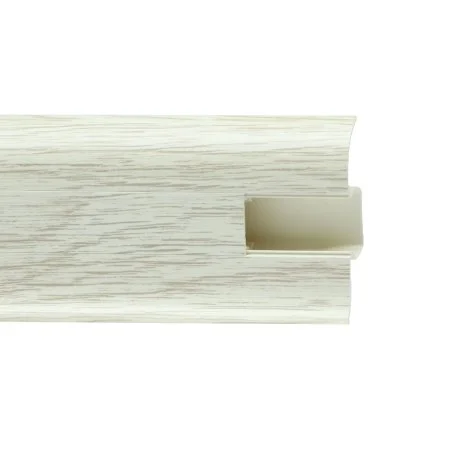 Пластиковый плинтус Royce №851 Дуб Льняной (58х22х2200мм) в Барнауле