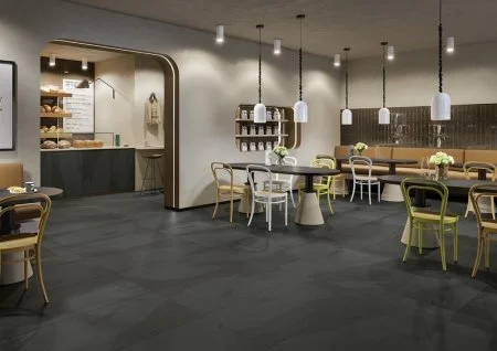 Керамогранит Coliseum Ардезия Блэк 60х120 (Натуральный и Реттифицированный) в Барнауле