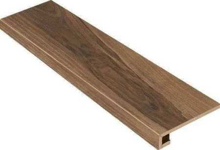 Керамогранит Italon Мезон Волнат ступень угловая левая 330*1200 в Барнауле