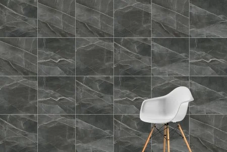 Керамогранит Vitra SityMarble Калакатта Блэк 60х60 (Лаппатированная и Реттифицированная) в Барнауле