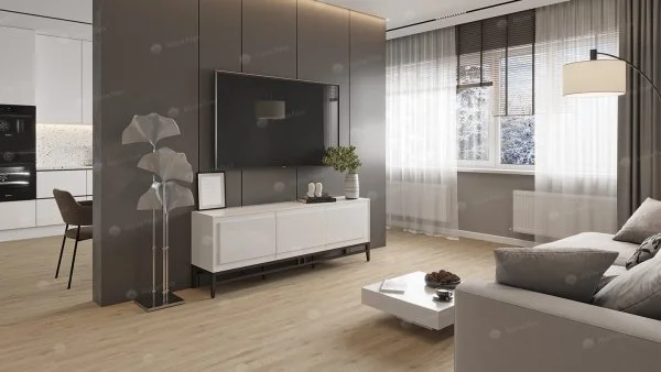 Каменно-полимерная плитка Alpine Floor Solo Анданте ECO 14-10, 3,5 мм 34 класс в Барнауле