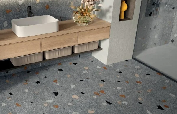 Керамогранит Coliseum Палладио Блэк 60х120 (Натуральный и Реттифицированный) в Барнауле