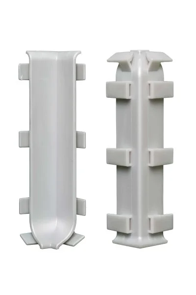 Внутренний угол Bonkeel ПЛ80 серый (ПВХ) в Барнауле